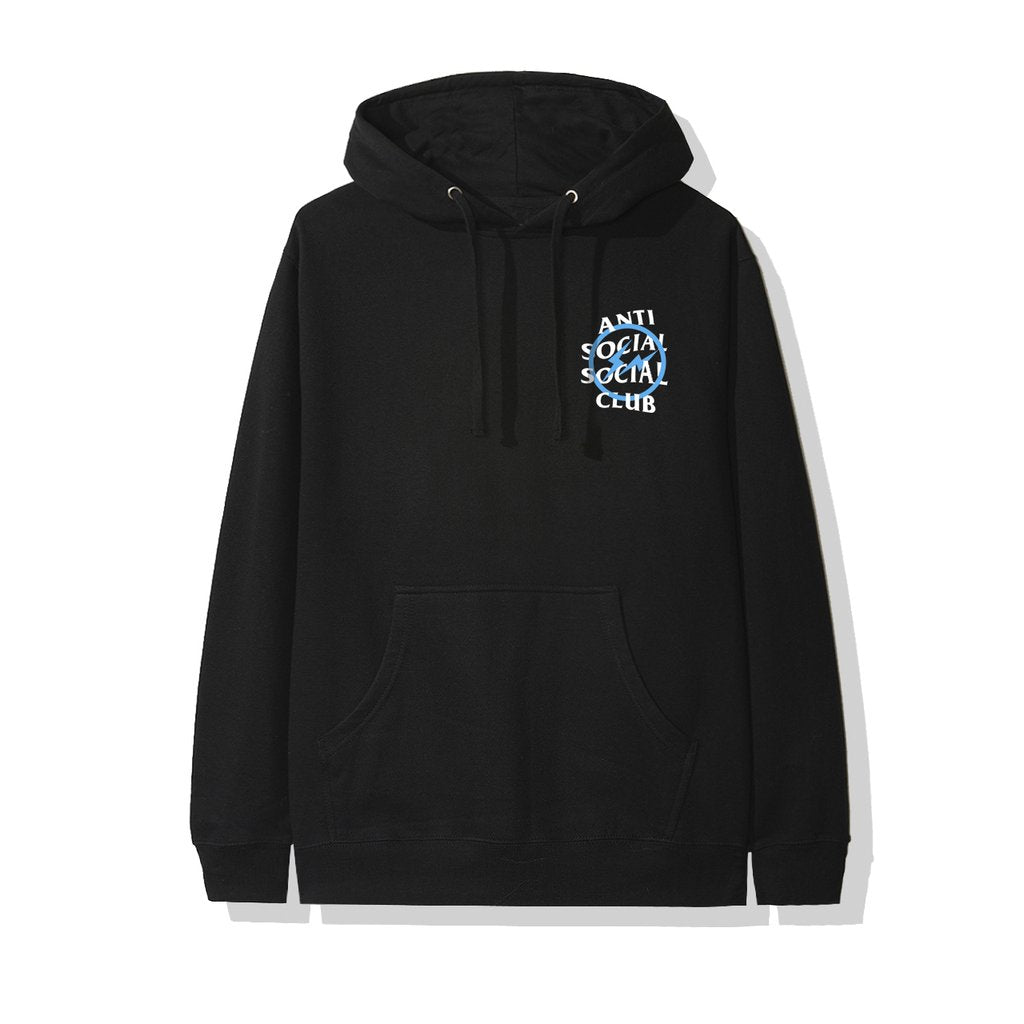 Zip Hoodie Anti Social Club Blue Hoodie The Anti Social Social