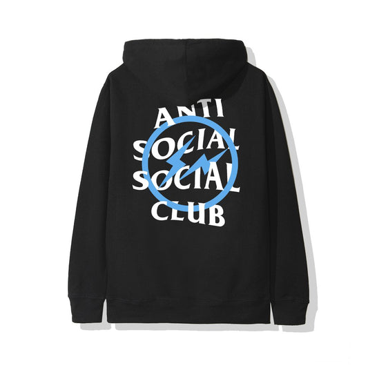 Anti Social Social Club x Fragment Blue Bolt Hoodie