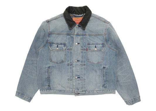 Stussy x Levi's Embossed Praglad Trucker Jacket