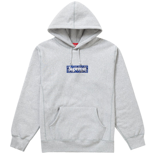 Supreme Bandana Box Logo Hooded Sweatshirt