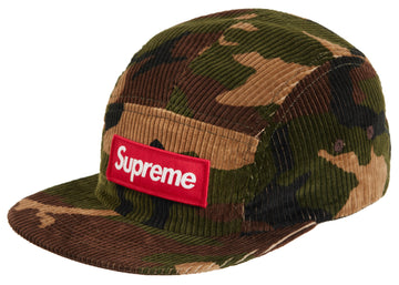 Supreme Camo Corduroy Camp Cap