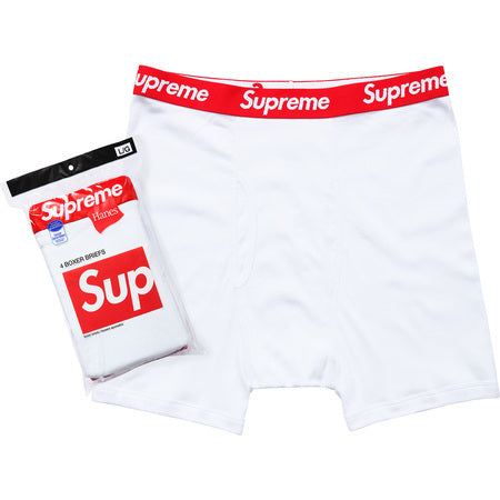 Supreme Hanes Boxer Briefs (4 Pack)