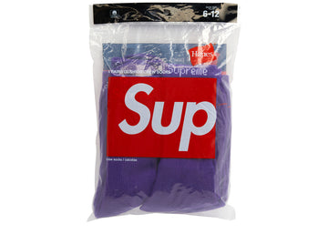 Supreme Hanes Crew Socks (4 Pack)