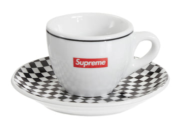 Supreme IPA Porcellane Aosta Espresso Set (Set of 2) Black