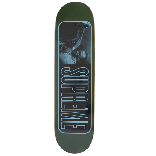 Supreme Miles Davis Skateboard Deck Green