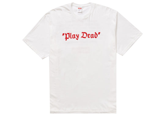 Supreme “Play Dead” Tee White