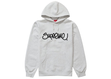 Supreme Raised Handstyle Hooded Sweatshirt