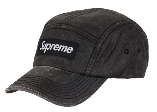 Supreme Washed Cordura Camp Cap Black