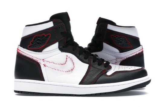 Jordan 1 Retro High
Defiant White Black Gym Red