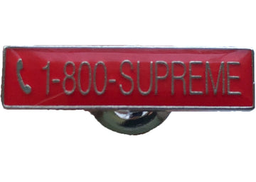 Supreme 1-800 Pin